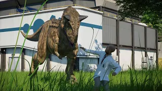 Dr. Steiner gets Eaten - Jurassic World Evolution Cinematic episode 04 (Season 4)