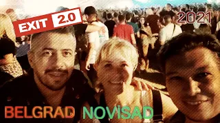 🇷🇸 NOVISAD GEZİSİ VE EXIT FEST 2021 4K live (David Guetta - Jonas Blue)