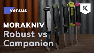 Morakniv Robust vs Companion: Battle of the Budget Bushcraft Knives