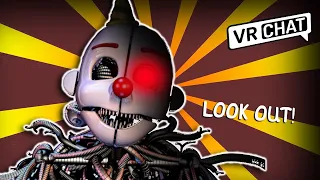 Scaring people as VHS Ennard in VRCHAT!! (Voice trolling)