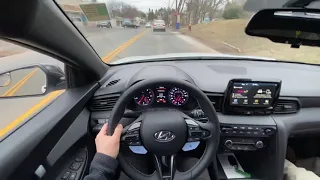 2020 Hyundai Veloster N performance package POV drive and impressions