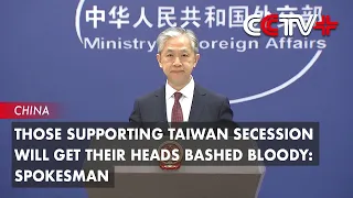 Those Supporting Taiwan Secession Will Get Their Heads Bashed Bloody: Spokesman