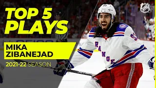 Top 5 Mika Zibanejad Plays from 2021-22 | NHL