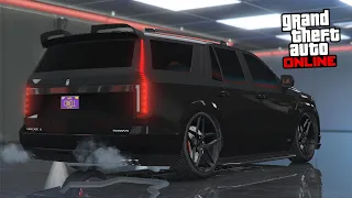 GTA 5 Online - Albany Cavalcade XL (Cadillac Escalade-V) - DLC Vehicle Customization