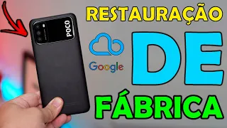 RESTAURAÇÃO DE FABRICA POCO M3 - EXCLUINDO TODAS AS CONTAS, MI CLOUD E GOOGLE