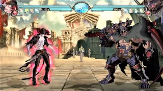 Granblue Fantasy Versus - Avatar Belial vs Vaseraga (Hardest AI)