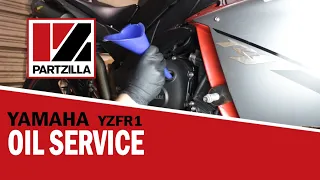 How to Change the Oil on a Yamaha YZF R1 | 2014 Yamaha YZF R1 Oil Change | Partzilla.com