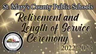 2023 Retirement & Length of Service Ceremony