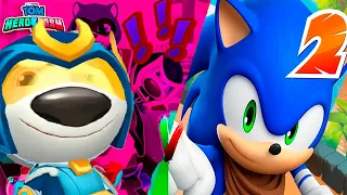 Sonic Dash 2 VS Talking Tom Hero Dash - Super Ben - Gameplay - Android, iOS