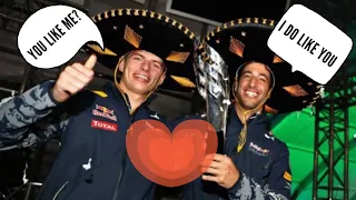 Daniel Ricciardo and Max Verstappen are still in love in 2022