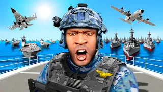 The BIGGEST NAVY in GTA 5!