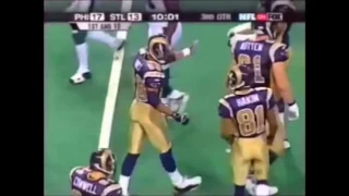 Isaac Bruce & Torry Holt vs Eagles 2002 NFC Championship