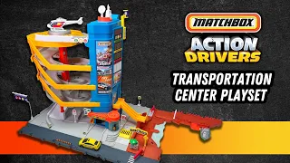 Matchbox Action Drivers Matchbox Transportation Center Playset - Unboxing, Build, and Review (2024)