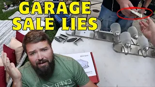 Don't fall for this SCAM at garage sales!!