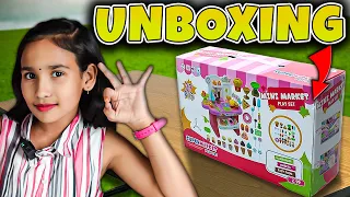 Supermarket Shop, Pretend Play Shopping Toy Set  | UNBOXING | #LearnWithPari