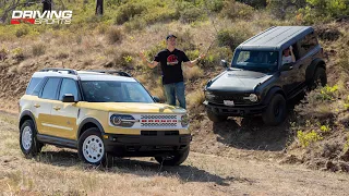 Ford Bronco Wildtrak vs. Bronco Sport Ltd. Off-Road Shootout