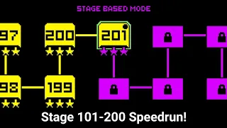 Tomb Of The Mask - Stage 101-200 Speedrun!