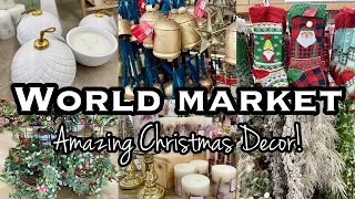 WORLD MARKET BEST CHRISTMAS DECOR  2022 • SHOP WITH ME