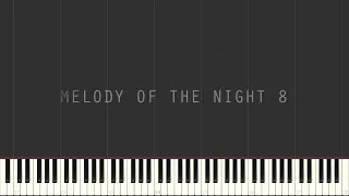 Melody of The Night 8 (夜的钢琴曲八) - Shi Jin (石进) || Synthesia Piano Tutorial