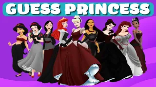 Guess Disney Princess by the Sketch of her Prince 💞💞💞| Disney Quiz 👩‍❤️‍💋‍👨