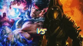 MK vs SF Online Edition: Ryu vs Scorpion