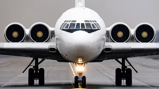 *RARE* Ilyushin IL-62 Amazing Engine Sound On Take Off, antonov, an225, il76, ukraine, raf, PILOT.