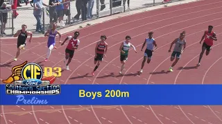 2023 TF - CIF-ss Prelims (D3) - 200 (Boys, all 5 heats)