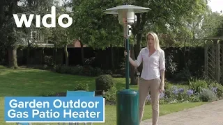 Wido Outdoor Gas Patio Heater Product Video (PHEATER1)