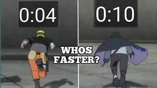 Who's FASTER Sasuke vs Naruto All Ages & forms | Naruto x Boruto ultimate ninja storm connections