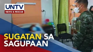 Mga pulis na nasugatan sa bakbakan vs Abu Sayyaf Group, binisita ni SAF dir. Pespes sa ospital