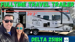 Alliance Delta 251BH - Best Full Time RV Living Travel Trailer UNDER 30 ft