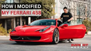 A few mods goes a long way! How I modified my own Ferrari 458 Italia - 4K