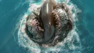 Godzilla Eats Megalodon