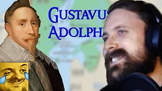 Forsen Reacts to Gustavus Adolphus: Sweden's Lion From the North