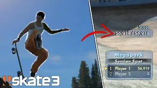 How to WIN EVERY Megapark Spot Battle in SKATE 3! (+50,000 EASY) Noob to PRO