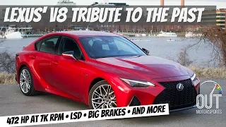 2022 Lexus IS 500 Review: V8 Sedan is Imperfect but Full of Character