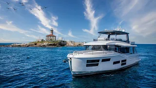 Beneteau Grand Trawler 62 #Beneteautrawler #яхта #катер