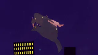 Rodan vs Gyaos (Short Godzilla and Gamera Pivot Animation)