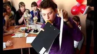 Сердобск ТВ   Школьники рисуют символ Олимпиады 12 04 12