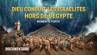 Dieu conduit les Israélites hors de l'Égypte