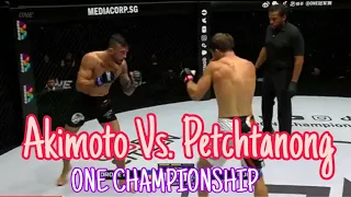 Akimoto Vs.Petchtanong/One Championship