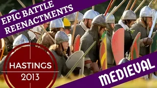 Epic Medieval Reenactment [1000+ Reenactors] -- Hastings 2012
