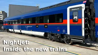 Nightjet, the new generation:  Inside the new trains