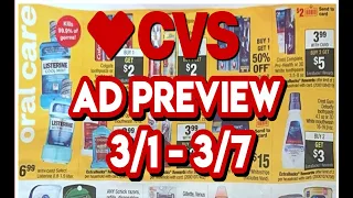 CVS EARLY AD Preview | 3/1-3/7 | Small Ad, Big Deals | Shop with Sarah