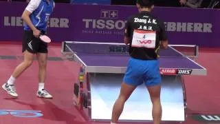 Zhang Jike 3rd balling + serving