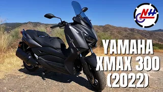 Yamaha XMAX 300 (2022) | Probefahrt, Walkaround, Soundcheck, 0 auf 100 km/h (DEUTSCH) |  VLOG 355