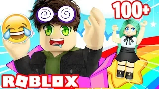 What's at the end of this Roblox Rainbow Slide?