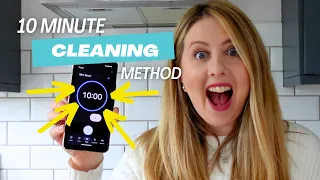 WHOLE HOUSE CLEAN using 10 MINUTE CLEAN METHOD | Cleaning Motivation | Clean with Me