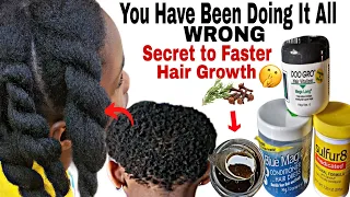 How To Use Blue Magic,Doo Gro, Sulfur 8 & Rosemary  to Double Hair Growth and Prevent Hair Breakages