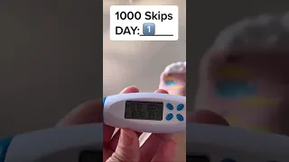 1K skipping rope 14 days challenge